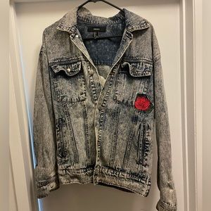 Denim Jacket with Patches